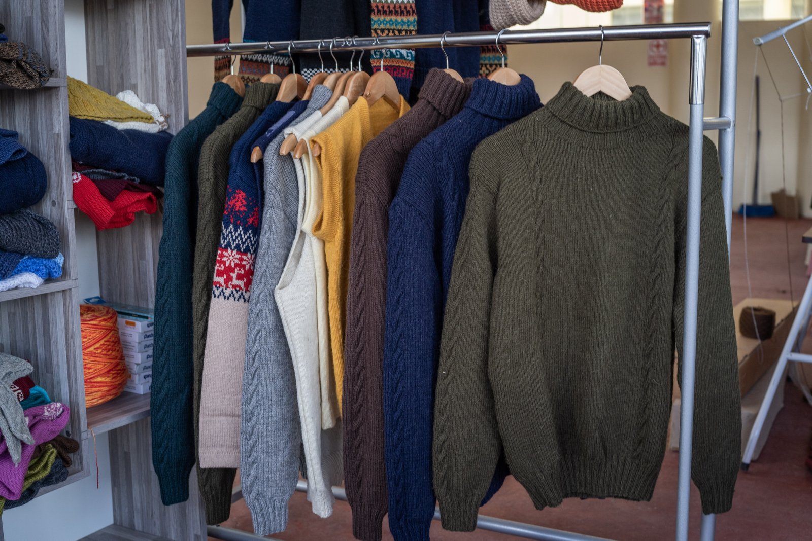 Prendas y Telas de Alpaca Premium