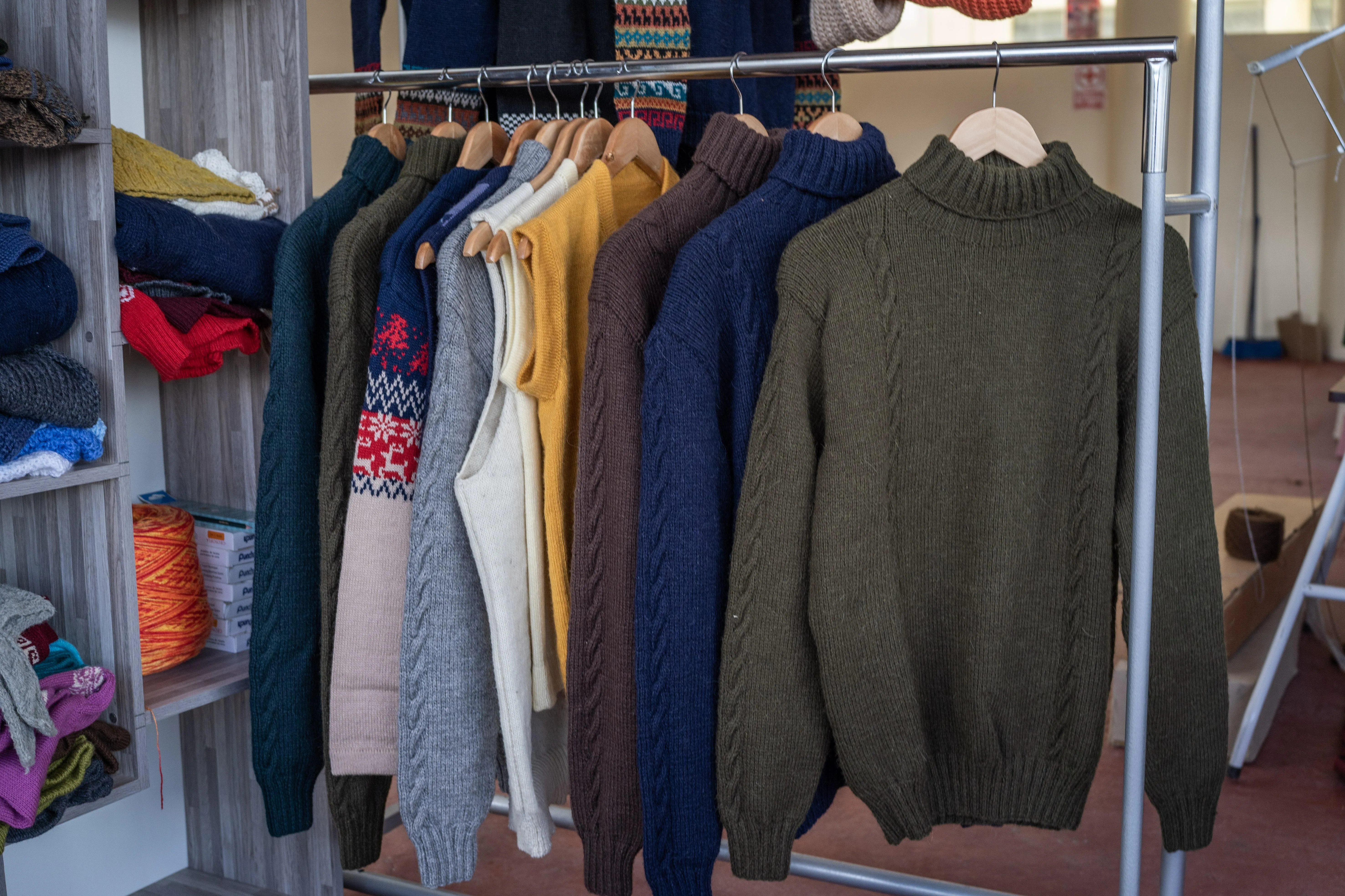 Prendas y Telas de Alpaca Premium